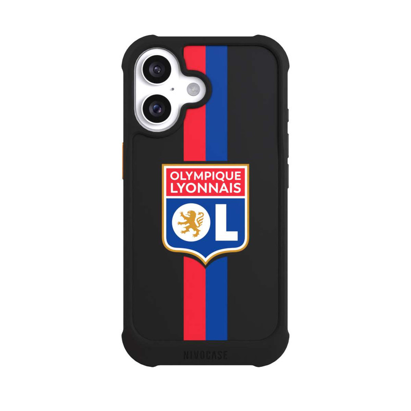 iPhone 16 NIVOmax Olympique Lyonnais Logo Transparent
