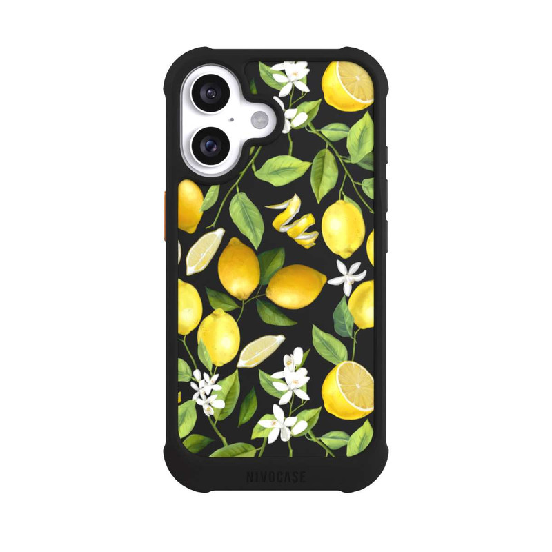 iPhone 16 NIVOmax Lemon Summer Wallpaper Transparent
