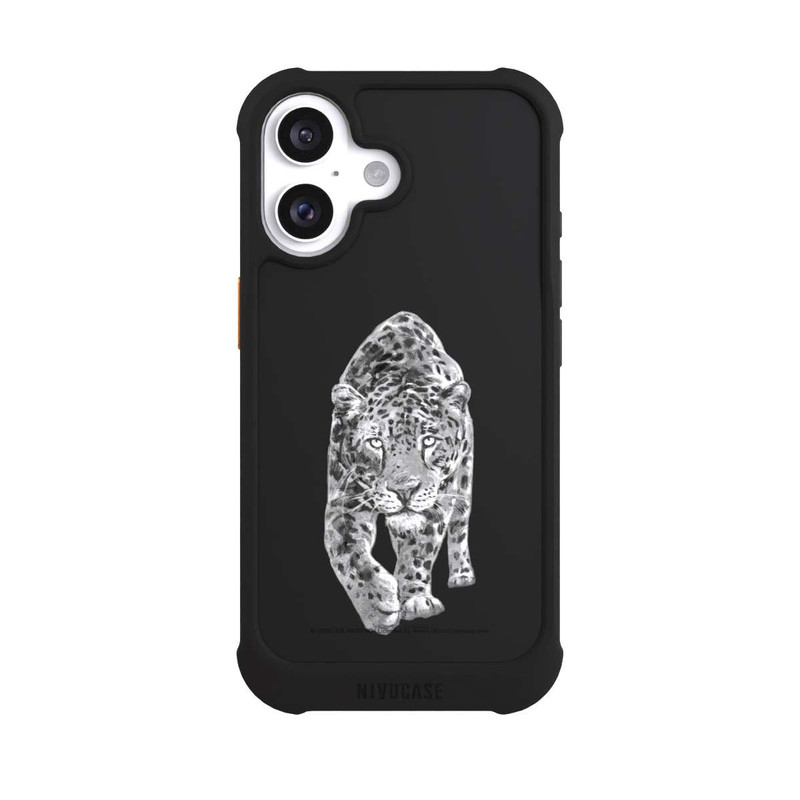 iPhone 16 NIVOmax Leopard transparent