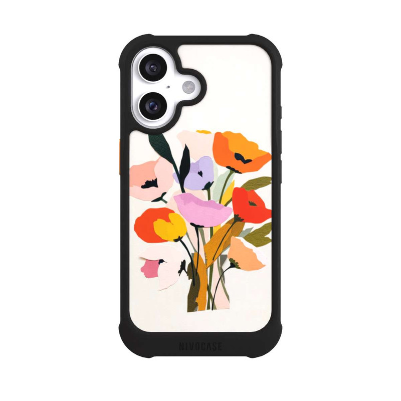 iPhone 16 NIVOmax Frischer Blumenstrauß