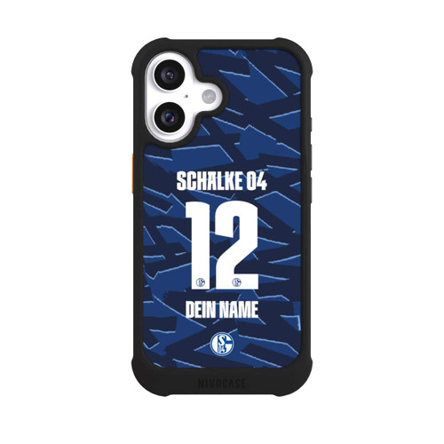  NIVOmax Schalke 04 Trikot Personalisierbar 25-26