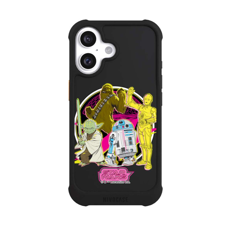 iPhone 16 NIVOmax Star Wars Heroes Neon