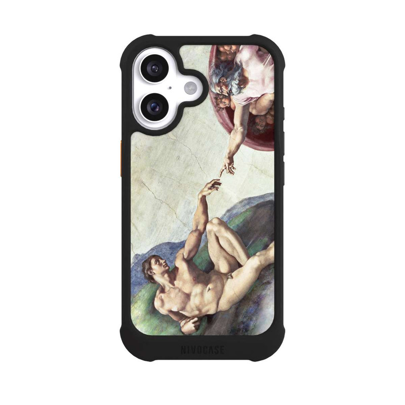 iPhone 16 NIVOmax Michelangelo Buonarroti Erschaffung von Adam