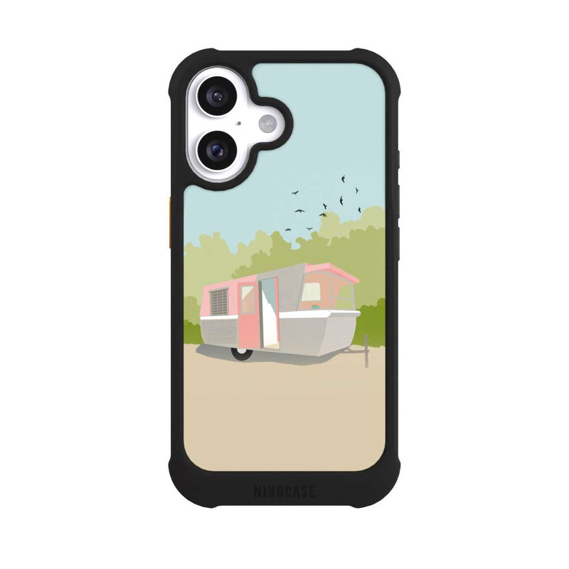 iPhone 16 NIVOmax Retro Glamping by Roberta Murray