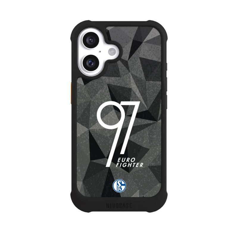iPhone 16 NIVOmax S04 Eurofighter 97 grau
