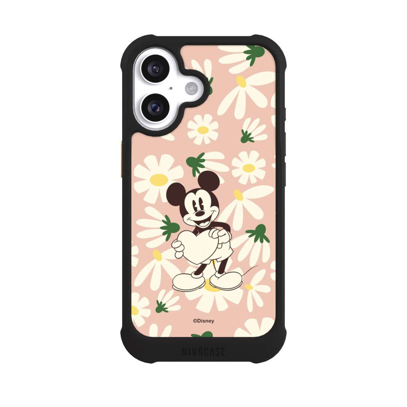 iPhone 16 NIVOmax Micky Maus Blumen für Valentines Tag