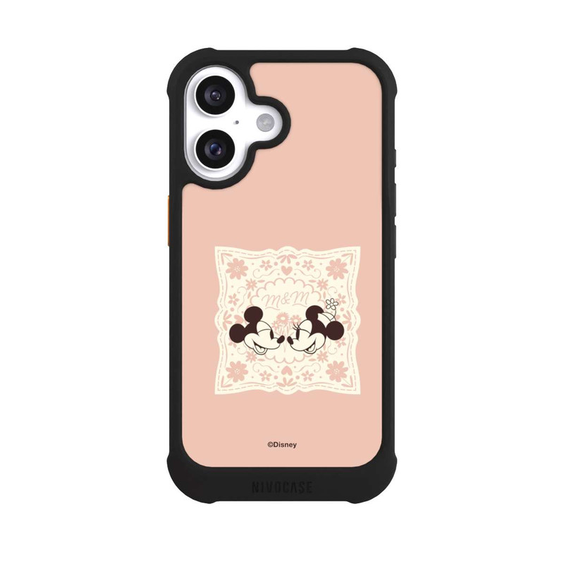 iPhone 16 NIVOmax Minnie und Micky Forever Rosa
