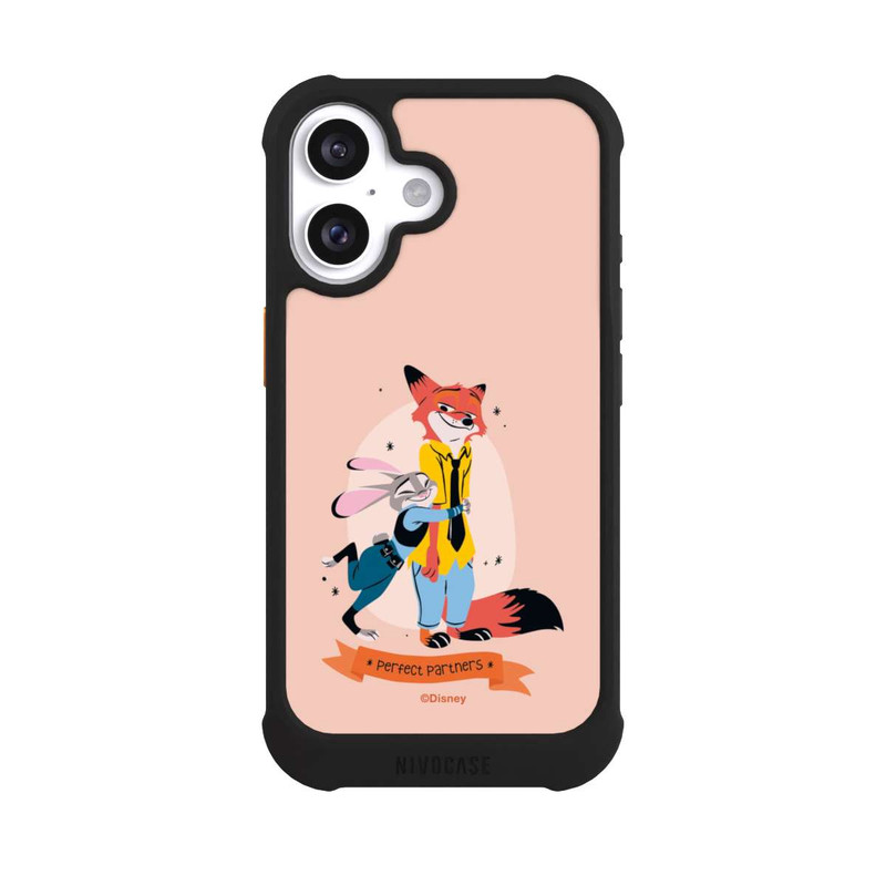 iPhone 16 NIVOmax Nick Wilde and Judy Hopps partners Zoomania