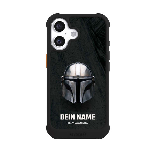  NIVOmax Star Wars Mandalorian Black Helmet Personalisierbar
