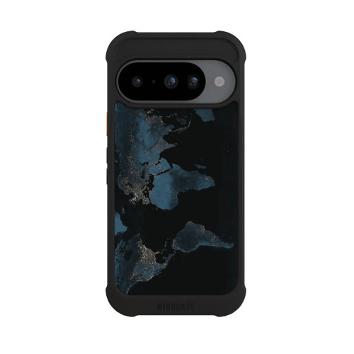 Google Pixel 10 NIVOmax Carte du Monde Nuit