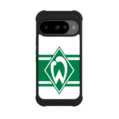 Google Pixel 10 NIVOmax Werder Stripes White