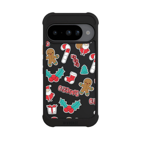 Google Pixel 10 NIVOmax Christmas Pattern transparent