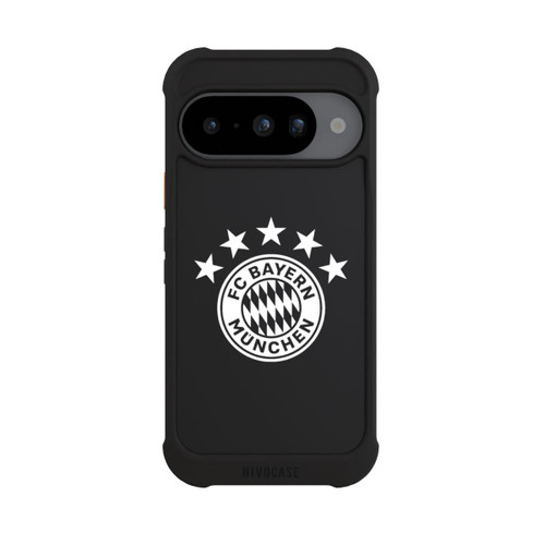 Google Pixel 10 NIVOmax Logo FCB Uni avec Étoiles - sans Fond