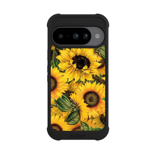 Google Pixel 10 NIVOmax Sonnenblumenmuster