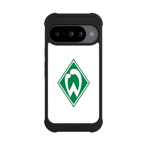 Google Pixel 10 NIVOmax Logo auf Weiß - Werder Bremen