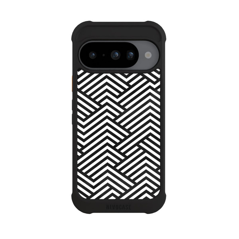 Pixel 10 NIVOmax ZigZag noir et blanc