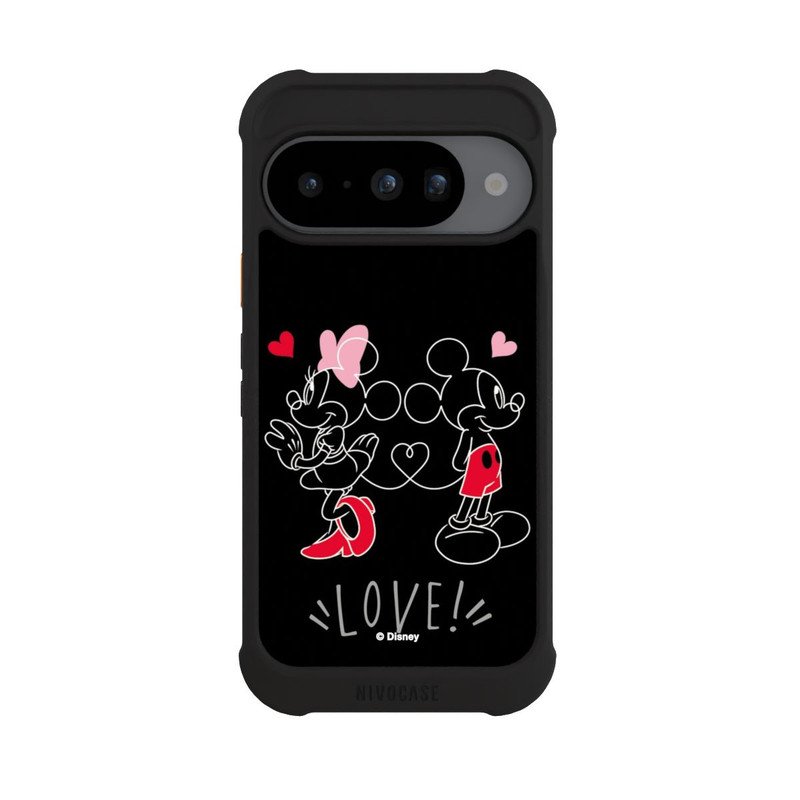 Pixel 10 NIVOmax Souris amoureuse noire