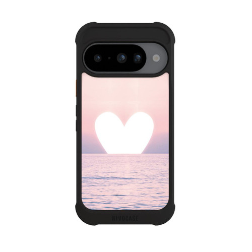 Google Pixel 10 NIVOmax Herz-Sonnenuntergang