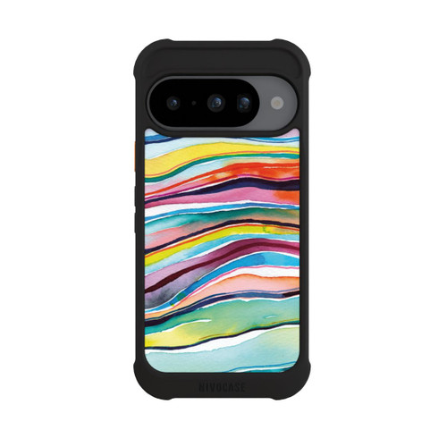 Google Pixel 10 NIVOmax Watercolor Agate Layers