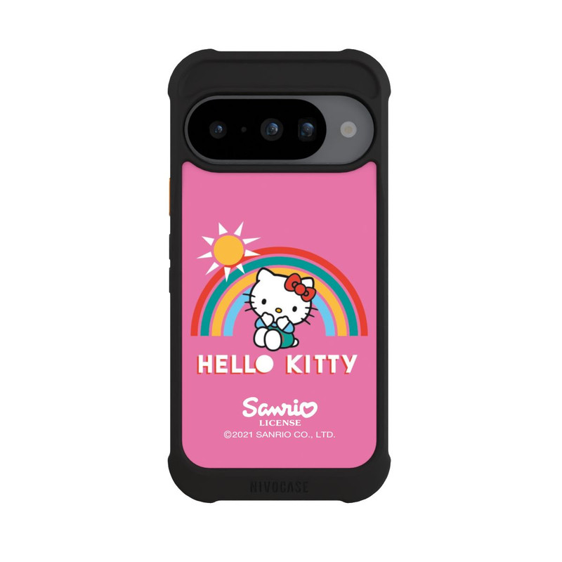 Pixel 10 NIVOmax Hallo Kitty Regenbogen