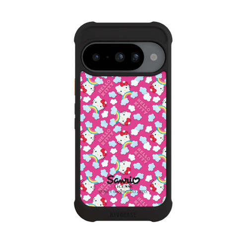 Google Pixel 10 NIVOmax Hello Kitty Regenbogenmuster