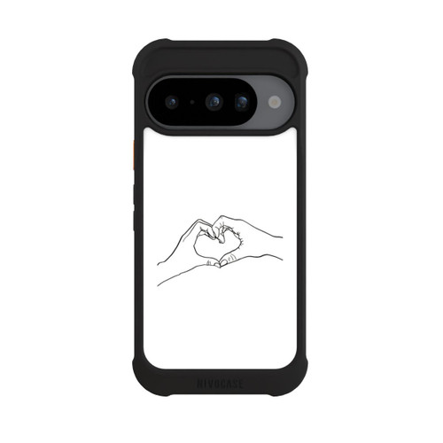 Google Pixel 10 NIVOmax Line Art mains d'amour