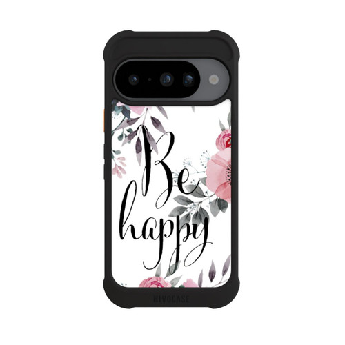 Google Pixel 10 NIVOmax Be Happy Blumen