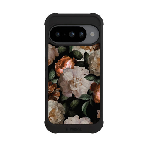 Google Pixel 10 NIVOmax Tapete mit Kupferrosen