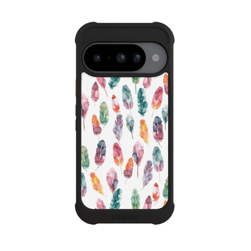 Google Pixel 10 NIVOmax Plumes aquarelles bohèmes