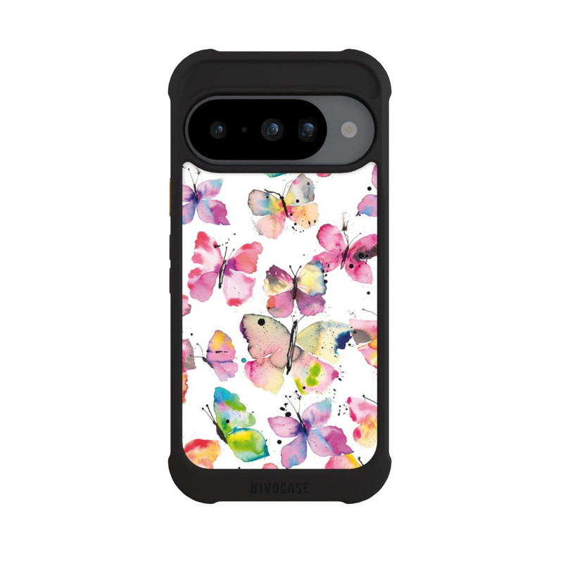 Pixel 10 NIVOmax Papillons de printemps aquarelle