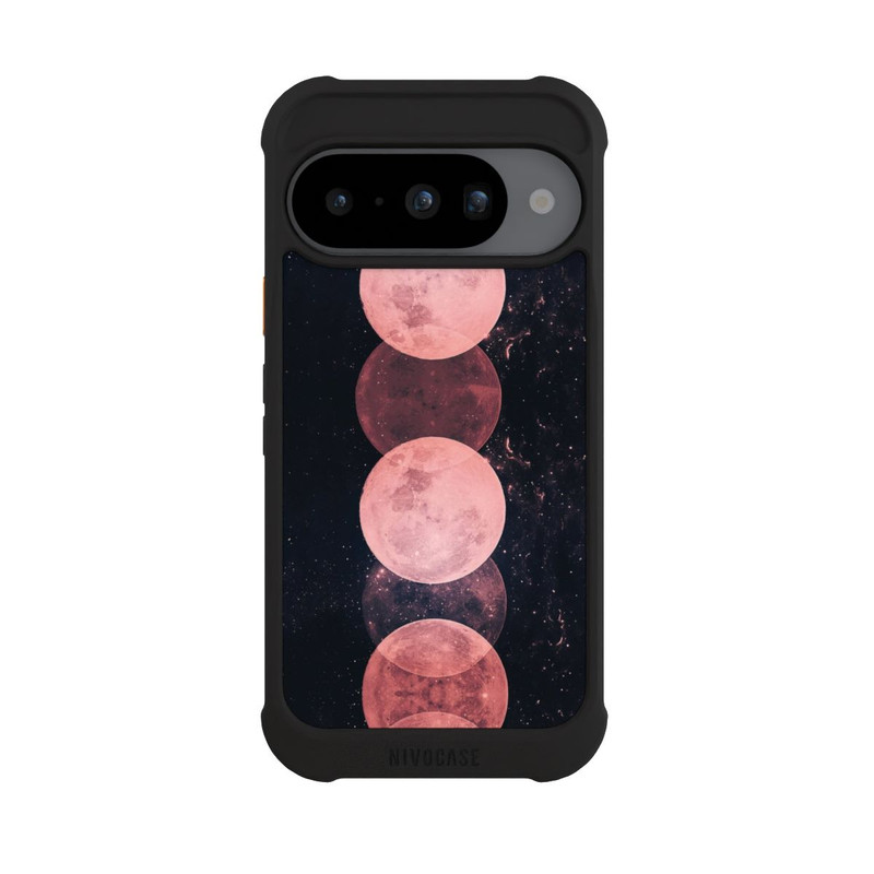 Pixel 10 NIVOmax Phases de la lune rose