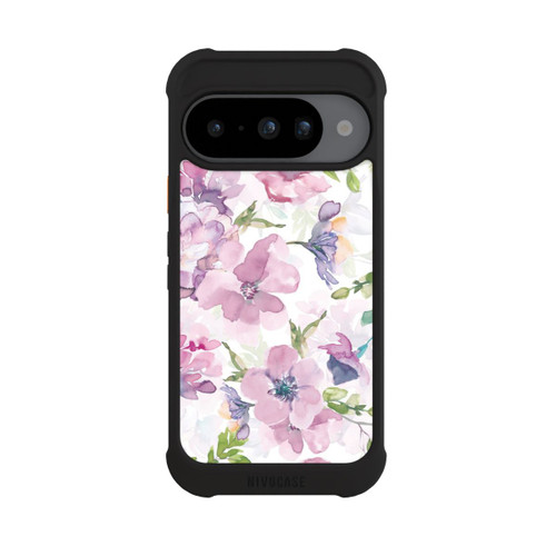 Google Pixel 10 NIVOmax Watercolor Flowers