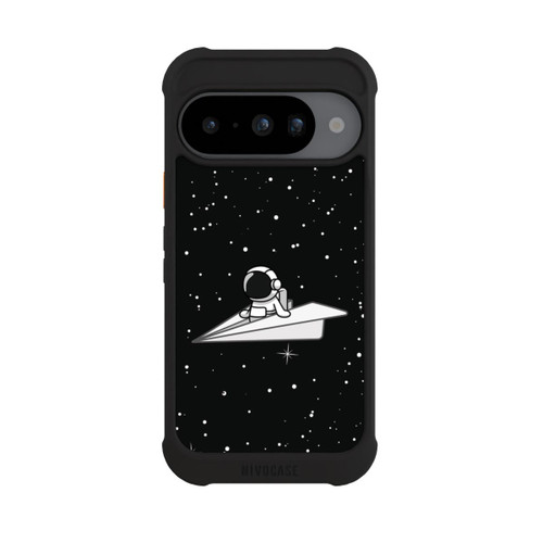 Google Pixel 10 NIVOmax Astronaut Paper Plane Comic