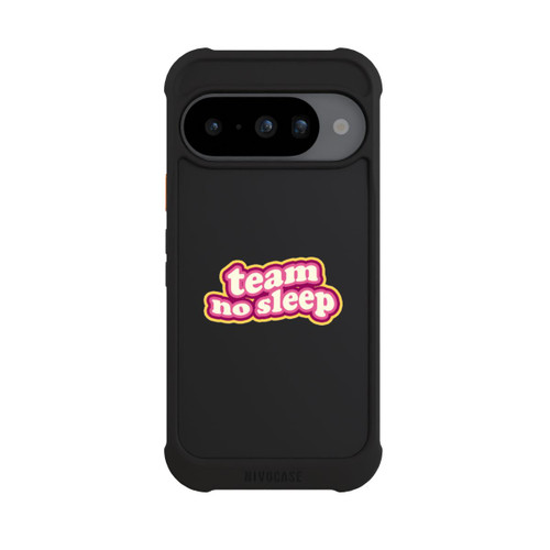 Google Pixel 10 NIVOmax Team No Sleep 70s Transparent