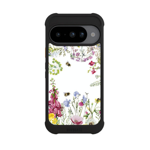Google Pixel 10 NIVOmax Cadre de fleurs sauvages des prés d'été