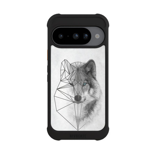 Google Pixel 10 NIVOmax Polygonaler Wolf