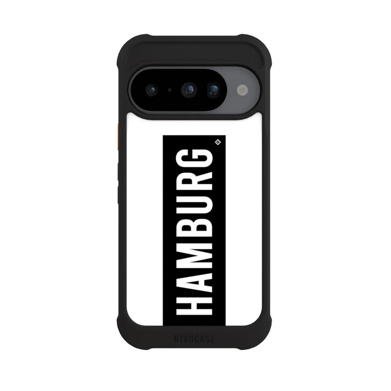 Pixel 10 NIVOmax HSV Hamburg Schwarz Weiss