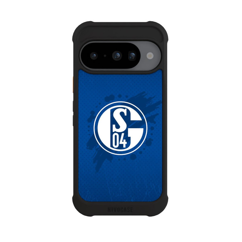 Pixel 10 NIVOmax Schalke 04 Farbe Fleck Blau