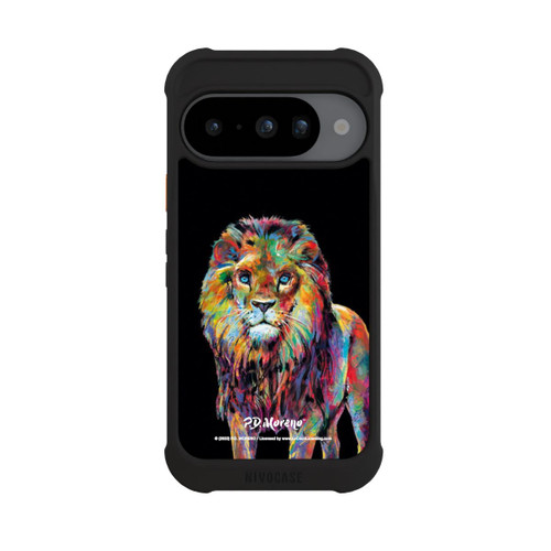 Google Pixel 10 NIVOmax Löwe Bunte Kunst von P.D. Moreno