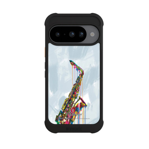 Google Pixel 10 NIVOmax Saxophone Art By P.D. Moreno