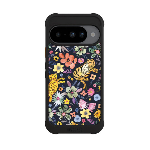Google Pixel 10 NIVOmax Tigres &amp; Fleurs du Printemps