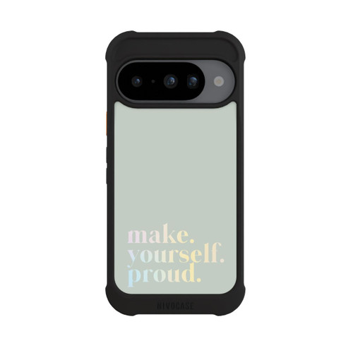 Google Pixel 10 NIVOmax Make Yourself Proud Citation - Menthe et dégradé
