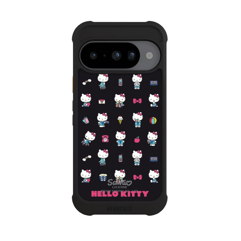 Pixel 10 NIVOmax Hello Kitty 90s Schwarz