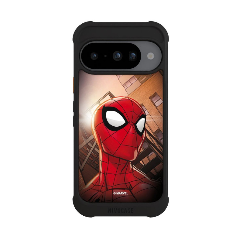 Pixel 10 NIVOmax Spider-Man City