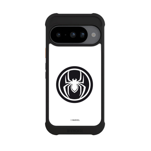 Google Pixel 10 NIVOmax Spider-Man Spider Logo White