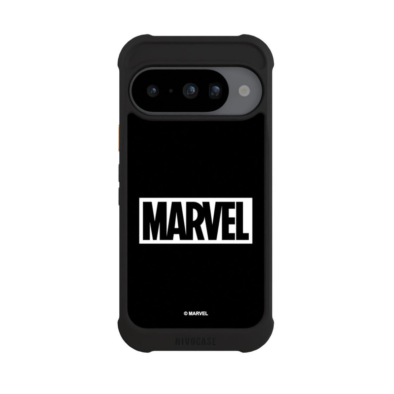Pixel 10 NIVOmax Marvel Logo Black