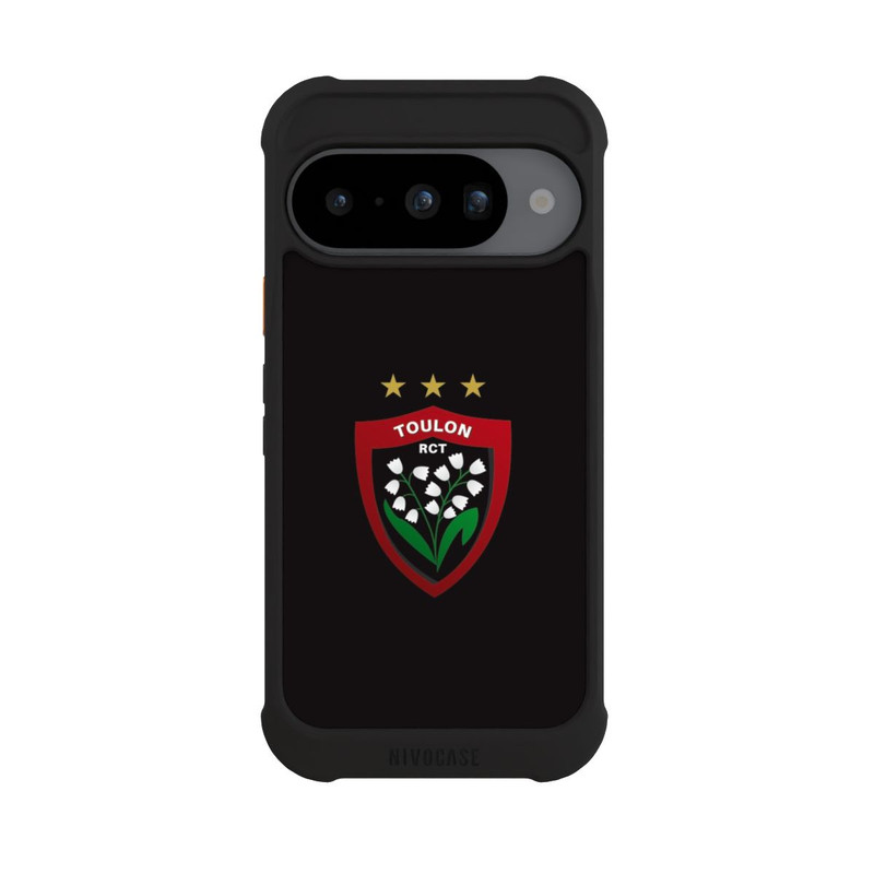 Pixel 10 NIVOmax Logo RC Toulonnais Noir