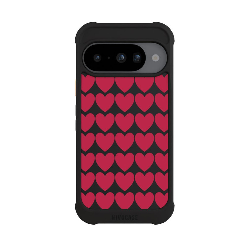 Pixel 10 NIVOmax Viva Magenta Hearts