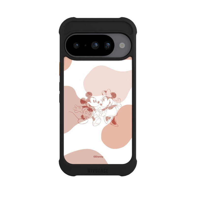 Pixel 10 NIVOmax Mickey et Minnie se tiennent la main Boho