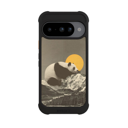 Google Pixel 10 NIVOmax Riesenpanda macht ein Nickerchen